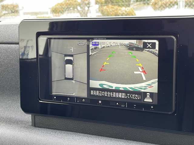 日産 サクラ X 90周年記念車 山口県 2024(令6)年 0.4万km 青 禁煙車/電気自動車/社外SDナビ【AVIC-RW821-D】/　Bluetooth、CD、DVD、FM・AMラジオ、フルセグTV/全方位カメラ/バックカメラ/プロパイロット/ドライブレコーダー/ETC/ステアリングスイッチ/レザーシート/純正フロアマット/純正14インチアルミホイール/プッシュスタート/スマートキー/スペアキー/パーキングアシスト/エマージェンシーブレーキ/先行車発進お知らせ/レーンキープアシスト/盗難防止装置