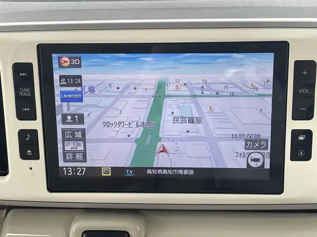 ダイハツ ムーヴ キャンバス G メイクアップ VS SAⅢ 高知県 2022(令4)年 0.7万km パールホワイトⅢ/スムースグレーマイカメタリック 2トーン 純正ナビ/(Bluetooth/CD/SD/DVD/USB/HDMI/フルセグ)/ETC/アラウンドビューモニター/前方ドライブレコーダー/D席シートヒーター/両側パワースライドドア/オートライト/オートマチックハイビーム/LEDヘッドライト/フォグランプ/プッシュスタート/スマートキー/スペアキー1本/アイドリングストップ/ウィンドシールドデアイサー/ベンチシート/純正フロアマット/横滑り防止装置/衝突被害軽減ブレーキ/電動格納ミラー/オートリトラクタブルミラー