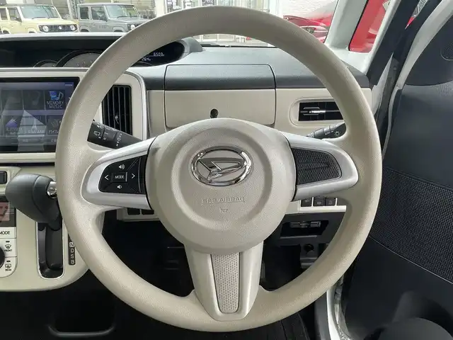 ダイハツ ムーヴ キャンバス G メイクアップ VS SAⅢ 高知県 2022(令4)年 0.7万km パールホワイトⅢ/スムースグレーマイカメタリック 2トーン 純正ナビ/(Bluetooth/CD/SD/DVD/USB/HDMI/フルセグ)/ETC/アラウンドビューモニター/前方ドライブレコーダー/D席シートヒーター/両側パワースライドドア/オートライト/オートマチックハイビーム/LEDヘッドライト/フォグランプ/プッシュスタート/スマートキー/スペアキー1本/アイドリングストップ/ウィンドシールドデアイサー/ベンチシート/純正フロアマット/横滑り防止装置/衝突被害軽減ブレーキ/電動格納ミラー/オートリトラクタブルミラー