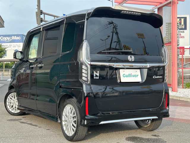 ホンダ Ｎ ＢＯＸ カスタム L ターボ 香川県 2021(令3)年 5.9万km クリスタルブラックパール 純正8インチSDナビ/フルセグ/CD/DVD/Bluetooth/バックカメラ/純正前後ドライブレコーダー/純正ビルトインETC2.0/ホンダセンシング/レーダークルーズコントロール/レーンキープ/両側パワースライドドア/純正15インチアルミ/LEDヘッドライト/純正フロアマット