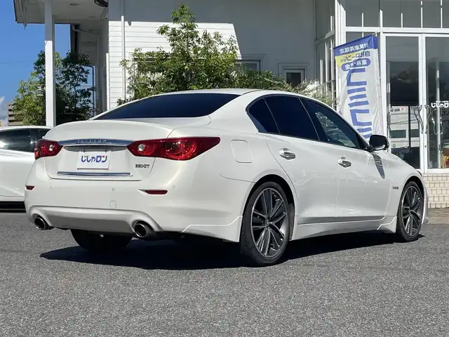 日産 スカイライン ハイブリッド 350GT Type SP 愛知県 2014(平26)年 11.4万km クリスタルホワイトパール (株)IDOMが運営する【じしゃロン名古屋鳴海店】の自社ローン専用車両になりますこちらは現金またはオートローンご利用時の価格です。自社ローンご希望の方は別途その旨お申付け下さい/プッシュスタート/レザーシート/前席パワーシート/シートヒーター/純正ナビ・TV/アラウンドビューモニター/クルーズコントロール/ETC