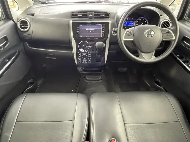 日産 デイズ ハイウェイスターG ターボ 大阪府 2018(平30)年 5.9万km プレミアムパープルP エマージェンシーブレーキ/純正ナビ（Bluetooth/CD/DVD/AM/FM）/アラウンドビューモニター/クルーズコントロール/フォグランプ/オートマチックハイビーム/純正15インチアルミホイール/車線逸脱警報機能/先行車発進お知らせ機能/標識認識機能/スマートキー/ETC