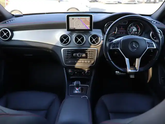 メルセデス・ベンツ ＧＬＡ４５ 4MATIC 宮城県 2015(平27)年 4万km ダークグレー マットボディーカラー/純正ナビＴＶ/・フルセグ・ＣＤ・ＤＶＤ・ＵＳＢ・ＳＤ・ＢＴ/ＡＭＧレザーエクスクルーシブＰＫＧ/ベーシックＰＫＧ/レーダーセーフティＰＫＧ/パノラマルーフ/パワーテールゲート/ディストロニックプラス/衝突防止アシスト/アテンションアシスト/ブラインドスポットアシスト/レーンキープアシスト/パドルシフト/バックカメラ/レザーシート/左右メモリー機能付きパワーシート/左右シートヒーター/キーレスゴー/ビルトインＥＴＣ/純正１９インチＡＷ/純正フロアマット（ゴム製）/カラーコード６６２：デジーノマウンテングレーマグノ
