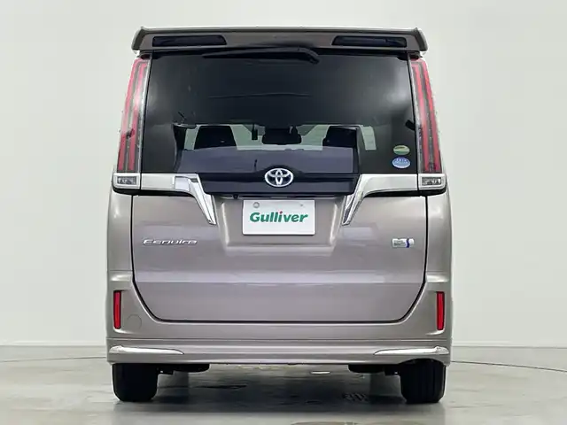 トヨタ エスクァイア ハイブリッド Gi プレミアムパッケージ 岐阜県 2017(平29)年 11.1万km アバンギャルドブロンズメタリック トヨタセーフティセンス/・プリクラッシュセーフティ/・レーンディパーチャーアラート/クルーズコントロール/純正SD9インチナビ（NSZT-Y66T)/フルセグ/BT/DVD/USB/バックカメラ/ビルトインETC/純正ドライブレコーダー/両側パワースライドドア/ハーフレザーシート/前席シートヒーター/ハンドルヒーター/100V充電/純正フロアマット/サイドバイザー/LEDヘッドライト/オートライト/フォグランプ/純正15インチAW/プッシュスタート/保証書/取扱説明書/スペアキー/スマートキー