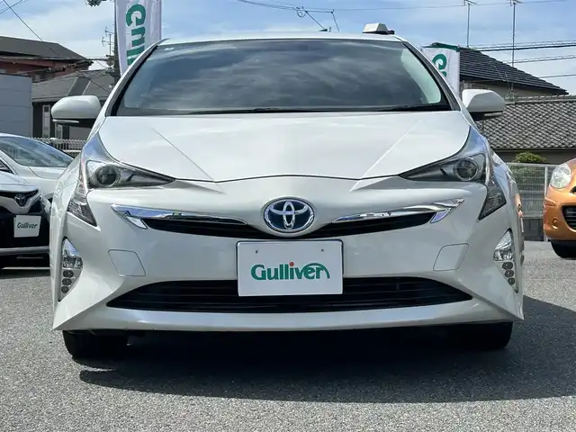 トヨタ プリウス S ツーリングセレクション 奈良県 2018(平30)年 12万km ホワイトパールクリスタルシャイン １オーナー/純正ディーラーナビ(MSCD-W66)/BT/CD/SD/TV//コーナーセンサー/横滑り防止装置/バックカメラ/ETC/フルレザーシート/シートヒーター/モード切替/オートLEDライト/保証書・取説付