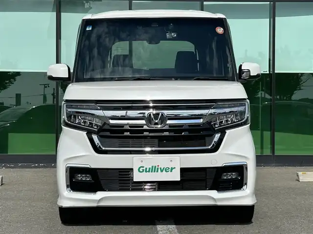 ホンダ Ｎ ＢＯＸ カスタム L 和歌山県 2022(令4)年 6.5万km プラチナホワイトパール 純正7インチナビ/フルセグTV/Bluetooth/CD/DVD/USB/TVキャンセラー/ビルトインETC/バックカメラ/ホンダセンシング/レーダークルーズコントロール/パーキングセンサー/両側パワースライドドア/電動パーキングブレーキ/ブレーキホールド/ステアリングスイッチ/LEDヘッドライト/フォグランプ/オートライト/ヘッドライトレベライザー/前席シートヒーター/リアドアサンシェード/シートバックテーブル/純正14インチAW/ドアバイザー/プッシュスタート/スマートキー/スペアキー/取扱説明書