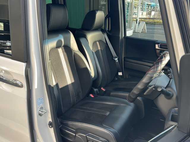 ホンダ Ｎ ＢＯＸ カスタム G EX ターボ ホンダセンシング 京都府 2019(平31)年 8万km プラチナホワイトパール 社外メモリナビ　バックカメラ　ビルトインＥＴＣ　両側パワースライドドア　アダプティブクルーズコントロール　パドルシフト　ＬＥＤヘッドライト　オートライト　プッシュスタート　スペアキー