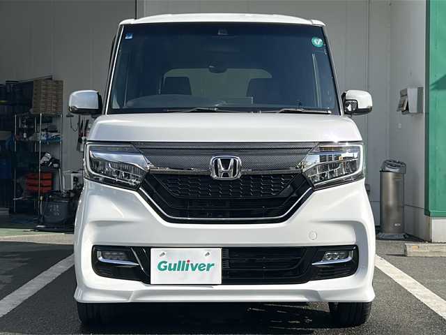 ホンダ Ｎ ＢＯＸ カスタム G EX ターボ ホンダセンシング 京都府 2019(平31)年 8万km プラチナホワイトパール 社外メモリナビ　バックカメラ　ビルトインＥＴＣ　両側パワースライドドア　アダプティブクルーズコントロール　パドルシフト　ＬＥＤヘッドライト　オートライト　プッシュスタート　スペアキー