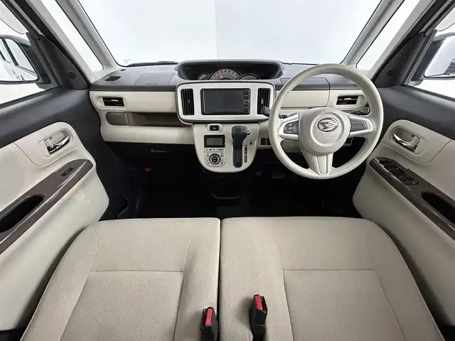 ダイハツ ムーヴ キャンバス G メイクアップ VS SAⅢ 道央・札幌 2021(令3)年 0.8万km パールホワイトⅢ/ナチュラルベージュマイカメタリック 2トーン ・４WD/・寒冷地仕様/・スマートアシストIII/・衝突被害軽減ブレーキ/・レーンキープアシスト/・オートハイビーム/・純正メモリナビ/・フルセグ/BT/CD/DVD/・アラウンドビューモニター/・ETC/・両側パワースライドドア/・シートヒーター/・ステアリングスイッチ/・ドアロック連動ミラー/・横滑り防止装置/・プッシュスタート/・スマートキー/・電格ミラー/・オートライト/・LEDヘッドライト