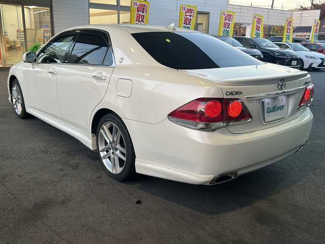 トヨタ クラウン アスリート アニバーサリーエディション 京都府 2012(平24)年 16.5万km ホワイトパールクリスタルシャイン 純正8インチナビ/ワンセグテレビ/走行中視聴可能/DVD視聴可能/Bluetooth/バックカメラ/サンルーフ/本革シート/メモリーパワーシート/シートヒーター＆ベンチレーション/電動リアサンシェード/クルーズコントロール/禁煙車/ビルトインETC/フォグランプ/電動格納ミラー/ウィンカーミラー