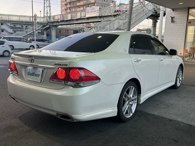 トヨタ クラウン アスリート アニバーサリーエディション 京都府 2012(平24)年 16.5万km ホワイトパールクリスタルシャイン 純正8インチナビ/ワンセグテレビ/走行中視聴可能/DVD視聴可能/Bluetooth/バックカメラ/サンルーフ/本革シート/メモリーパワーシート/シートヒーター＆ベンチレーション/電動リアサンシェード/クルーズコントロール/禁煙車/ビルトインETC/フォグランプ/電動格納ミラー/ウィンカーミラー