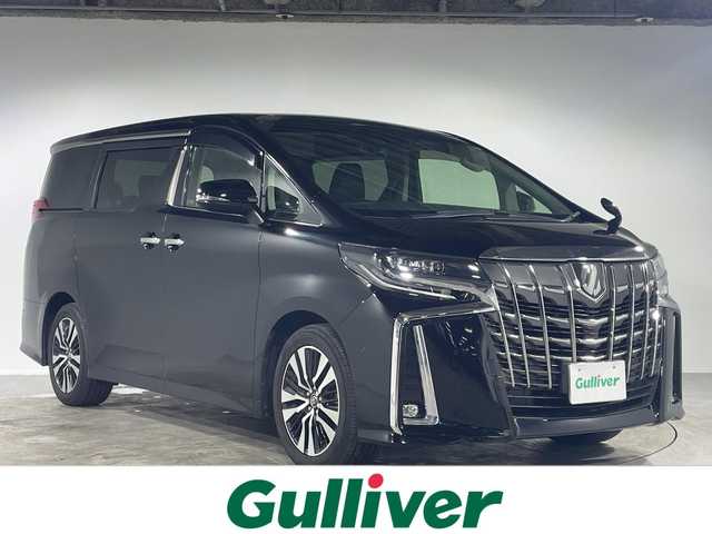 トヨタ アルファード S Cパッケージ 福岡県 2018(平30)年 4.6万km ブラック メーカーナビ/（AM FM CD DVD USB AUX BT）　/・ＪＢＬサウンド　/・フリップダウン　/・デジタルインナーミラー　/・クルコン　/・前後コーナーセンサー　/・レーンキープアシスト　/・衝突軽減　/・ＢＳＭ　/・ＲＳＡ　/・パワーシート　/・シートヒーター　/・エアシート/・シートメモリー/・バックカメラ/・ETC/・両側パワスラ/・パワーバックドア/・パーキングアシスト/・電動パーキングブレーキ/・ブレーキホールド/・純正フロアマット/・純正18インチアルミ/・オートライト/・オートハイビーム