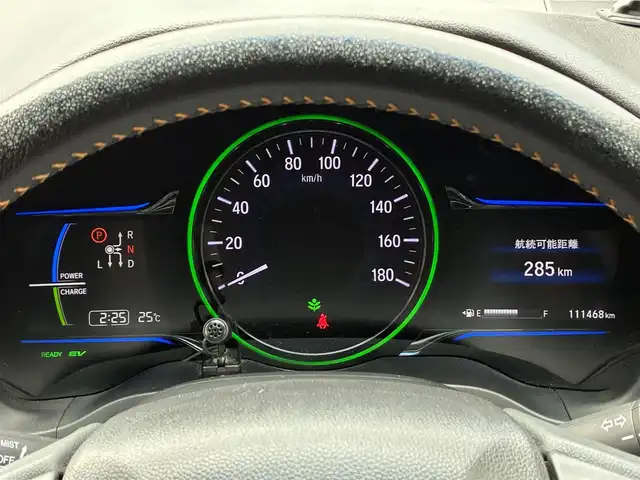 ホンダ ヴェゼル ハイブリッド Z 熊本県 2015(平27)年 11.2万km ミスティックグリーンパール ルーフレール/純正SDナビ(VXM-152VFi)/【フルセグTV/SD/CD/DVD/Bluetooth】/バックカメラ/クルーズコントロール/車両接近通報装置/ハーフレザーシート/前席シートヒーター/パドルシフト/オートLEDライト/ビルトインETC/ドライブレコーダー/横滑り防止装置/盗難防止装置/純正フロアマット/カーテンエアバッグ/プッシュスタート/スマートキー/スペアキー/取扱説明/保証書