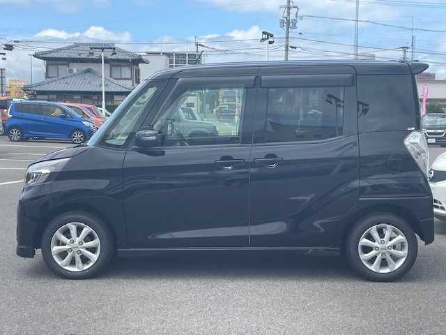 日産 デイズ ルークス ハイウェイスター Xターボ 石川県 2019(令1)年 5.7万km ブラック ワンオーナー/純正メモリーナビ/CD/DVD/BT/フルセグTV/アラウンドビューモニター/エマージェンシーブレーキ/左側パワースライドドア/純正ナビ連動ドライブレコーダー/オートマチックハイビーム/LEDヘッドライト/コーナーセンサー/スマートキー×2