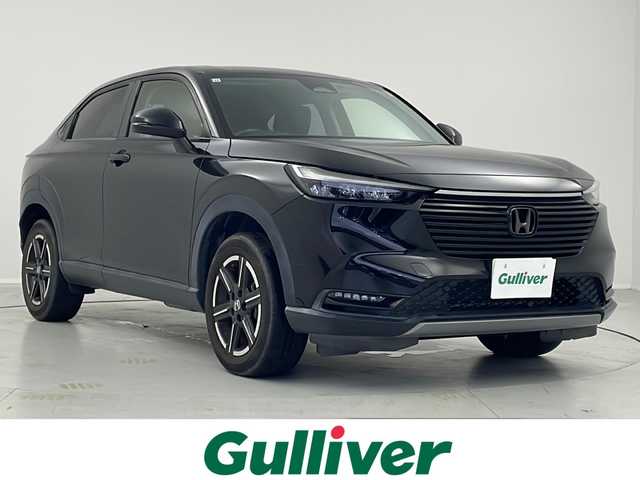 ホンダ ヴェゼル G 茨城県 2021(令3)年 3.7万km クリスタルブラックパール 純正ディスプレイオーディオ/・ナビキット機能有り/フルセグ再生可/バックカメラ/ステアリングスイッチ/レーダークルーズコントロール/パーキングアシスト/ワイヤレス充電器/純正16インチAW/純正フロアマット/純正ビルトインETC2.0/純正ドライブレコーダー（前後）