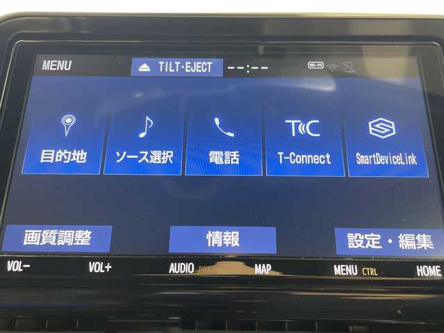 トヨタ Ｃ－ＨＲ G 神奈川県 2018(平30)年 5.4万km ブラック/イエロー 純正9インチSDナビ/Bluetooth・CD・DVD・フルセグTV・SD/トヨタセーフティセンス/レーダークルーズコントロール/ハーフレザーシート/シートヒーター/バックカメラ/純正18インチアルミホイール/前側ドライブレコーダー/ETC/スマートキー/純正フロアマット/LEDヘッドライト/オートマチックハイビーム/レーンキープアシスト/横滑り防止装置/盗難防止装置/衝突被害軽減システム