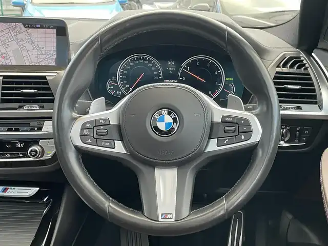 ＢＭＷ Ｘ３ M40d 東京都 2019(令1)年 6.6万km アルピンホワイトⅢ ４WD/ハイラインＰＫＧ/パノラマＳＲ/茶革/Ｒシートヒーター/Ｍスポーツブレーキ/18インチスタッドレスケレナーズAW（24年製）/メーカーナビ/ＢＭＷＨＵＤ/Ｍ４０ｄ専用デザインエレメント/アンビエントライト/パーキングアシストプラス/ドライビングアシストプラス/ハイマウント・ブレーキ・ライト（LED）/アダプティブ・ヘッドライト/自動防眩ドア・ミラー/ETC2.0/アイドリングストップ/スペアキー