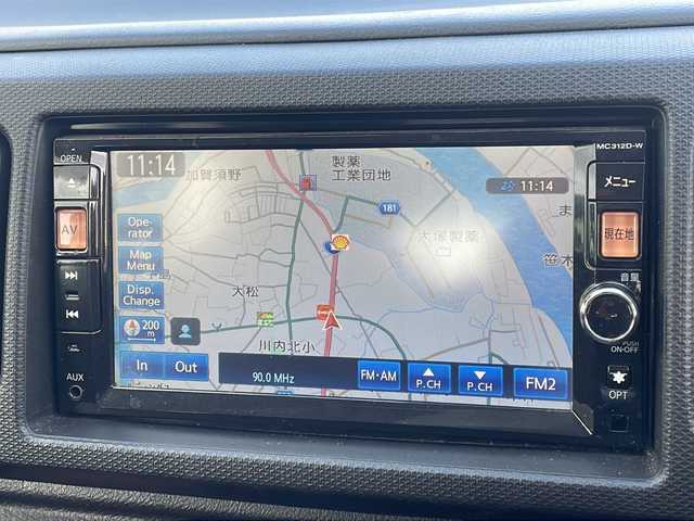 スズキ アルト ターボRS 徳島県 2017(平29)年 10.2万km ブルーイッシュブラックパール3 衝突軽減ブレーキ/純正7インチナビ/（Bluetooth/フルセグTV/CD/DVD/SD/AUX/ipod）/インタークーラーターボ/パドルシフト/シートヒーター/HIDヘッドライト/オートライト/ETC/ドライブレコーダー/電格ミラー/ドアバイザー/社外AW/純正フロアマット/プッシュスタート/スマートキー