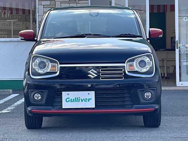 スズキ アルト ターボRS 徳島県 2017(平29)年 10.2万km ブルーイッシュブラックパール3 衝突軽減ブレーキ/純正7インチナビ/（Bluetooth/フルセグTV/CD/DVD/SD/AUX/ipod）/インタークーラーターボ/パドルシフト/シートヒーター/HIDヘッドライト/オートライト/ETC/ドライブレコーダー/電格ミラー/ドアバイザー/社外AW/純正フロアマット/プッシュスタート/スマートキー