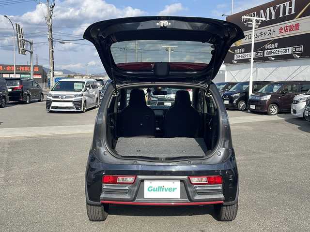 スズキ アルト ターボRS 徳島県 2017(平29)年 10.2万km ブルーイッシュブラックパール3 衝突軽減ブレーキ/純正7インチナビ/（Bluetooth/フルセグTV/CD/DVD/SD/AUX/ipod）/インタークーラーターボ/パドルシフト/シートヒーター/HIDヘッドライト/オートライト/ETC/ドライブレコーダー/電格ミラー/ドアバイザー/社外AW/純正フロアマット/プッシュスタート/スマートキー