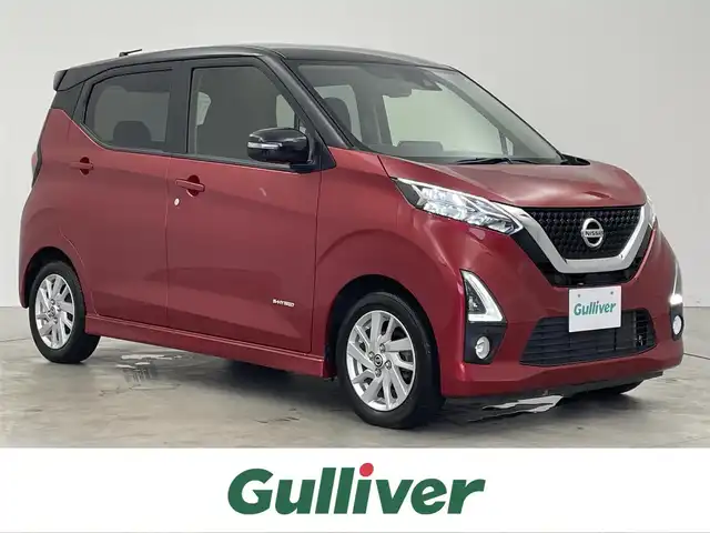 日産 デイズ HWS X プロパイロットED 埼玉県 2019(令1)年 5.2万km スパークリングレッド/ブラック エマージェンシーブレーキ/純正9型ナビTV/（MM319D-L/CD/DVD/Bluetooth/フルセグTV)/純正ドライブレコーダー/純正LEDオートライト/純正LEDフォグ/純正14インチアルミ/純正フロアマット/プロパイロット/オートマチックハイビーム/クリアランスソナー/ウインカードアミラー/オートエアコン/電子パーキング/オートホールド/本革巻ハンドル/リアプライバシーガラス/インテリジェントキー/プッシュエンジンスタート