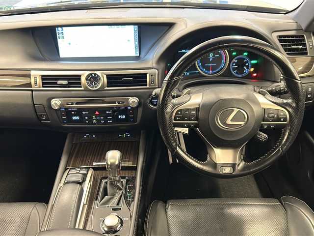 レクサス ＧＳ 300h Fスポーツ 岐阜県 2017(平29)年 13万km ブラック セーフティセンス/黒革シート/純正ナビ/バックカメラ/シートヒーター/ベンチレーションシート/シートメモリー/前後ドライブレコーダー/ブラインドスポットモニター/ビルトインETC