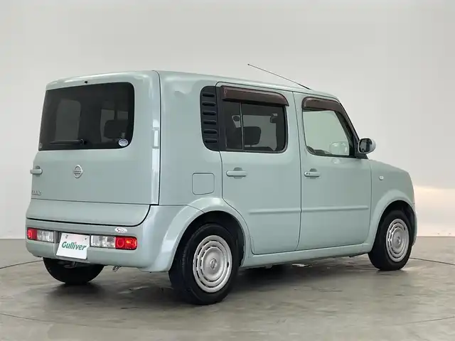 日産 キューブ 15M Vセレクション 埼玉県 2006(平18)年 5.2万km アクアミント 純正ナビ　スマートキー　オートライト　地デジＴＶ　ＣＤ再生　ヘッドライトレベライザー　電動格納ミラー　フロアマット　フロントフォグランプ　エアコン　パワーウィンドウ　ベンチシート