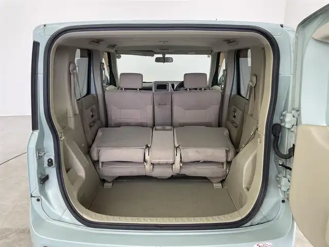 日産 キューブ 15M Vセレクション 埼玉県 2006(平18)年 5.2万km アクアミント 純正ナビ　スマートキー　オートライト　地デジＴＶ　ＣＤ再生　ヘッドライトレベライザー　電動格納ミラー　フロアマット　フロントフォグランプ　エアコン　パワーウィンドウ　ベンチシート
