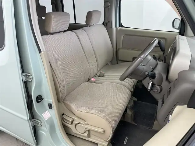 日産 キューブ 15M Vセレクション 埼玉県 2006(平18)年 5.2万km アクアミント 純正ナビ　スマートキー　オートライト　地デジＴＶ　ＣＤ再生　ヘッドライトレベライザー　電動格納ミラー　フロアマット　フロントフォグランプ　エアコン　パワーウィンドウ　ベンチシート