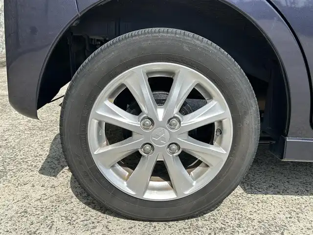 三菱 ｅＫスペース カスタムG セーフティパッケージ 長崎県 2017(平29)年 4.2万km パープリッシュネイビーパール 純正メモリナビ/（フルセグテレビ/CD/DVD/BT）/片側パワースライドドア/衝突軽減ブレーキ/横滑り防止装置/LEDヘッドライト/フォグランプ/純正14インチAW/電格ミラー/アイドリングストップ/プッシュスタート/ドアバイザー