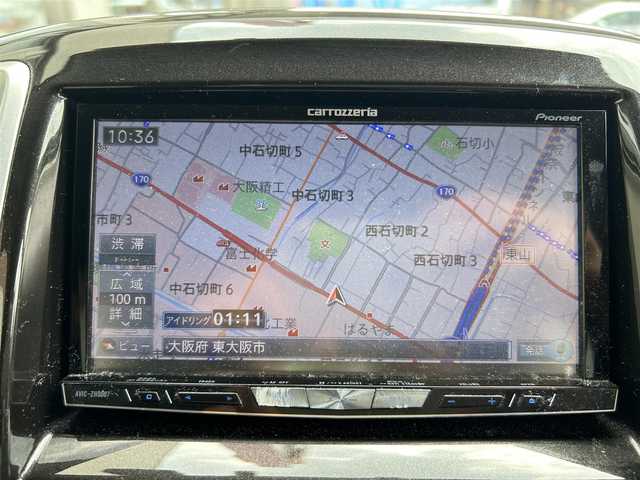 三菱 デリカＤ：２ S 大阪府 2012(平24)年 8.5万km グレースブルーパールメタリック 社外SDナビ/（フルセグ/BT/CD/DVD）/両側パワースライドドア/プッシュスタート/前後ドライブレコーダー/純正14インチAW/ETC/オートライト/フロアマット/保証書/取扱説明書/スペアキー　有