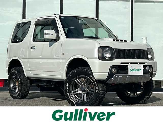 スズキ ジムニー クロスアドベンチャー 山形県 2014(平26)年 7万km パールホワイト 社外足回り/４WD/社外オーディオ/シートヒーター/LEDヘッドライト/フォグランプ/ハーフレザー/純正アルミホイール/純正マット/電動格納ミラー