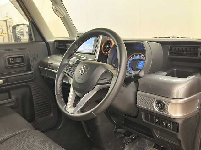 スズキ スペーシア ギア HYBRID XZ 道央・札幌 2019(令1)年 3.8万km アクティブイエロー/ガンメタリック2トーン /4WD//ワンオーナー//寒冷地仕様//社外メモリーナビ/  (DVD/CD/BT/ラジオ/フルセグ)//バックカメラ//衝突軽減ブレーキ//レーンキープアシスト//コーナーセンサー//アイドリングストップ//両側パワースライドドア//前席シートヒーター//革巻きステアリング//ステアリングリモコン//横滑り防止装置//ETC//LEDヘッドライト//フォグライト//オートライト//ウィンカーミラー//電動格納ミラー//ルーフレール//純正フロアマット//純正ドアバイザー//USBソケット//スマートキー//エンジンプッシュスタート//スペアキー//取扱説明書//保証書//ナビ取説