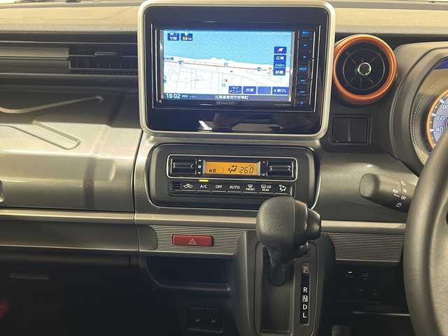 スズキ スペーシア ギア HYBRID XZ 道央・札幌 2019(令1)年 3.8万km アクティブイエロー/ガンメタリック2トーン /4WD//ワンオーナー//寒冷地仕様//社外メモリーナビ/  (DVD/CD/BT/ラジオ/フルセグ)//バックカメラ//衝突軽減ブレーキ//レーンキープアシスト//コーナーセンサー//アイドリングストップ//両側パワースライドドア//前席シートヒーター//革巻きステアリング//ステアリングリモコン//横滑り防止装置//ETC//LEDヘッドライト//フォグライト//オートライト//ウィンカーミラー//電動格納ミラー//ルーフレール//純正フロアマット//純正ドアバイザー//USBソケット//スマートキー//エンジンプッシュスタート//スペアキー//取扱説明書//保証書//ナビ取説