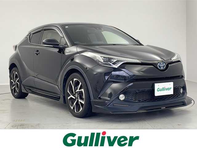 トヨタ Ｃ－ＨＲ G 茨城県 2016(平28)年 6.5万km ブラックマイカ 純正ナビ［NSZT-Y66T］/フルセグ再生可/TRDエアロ/バックカメラ/Toyota Safety Sense /AC100V/純正18インチAW/純正フロアマット/社外ドライブレコーダー/ビルトインETC/LEDヘッドライト