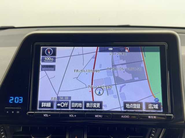 トヨタ Ｃ－ＨＲ G 茨城県 2016(平28)年 6.5万km ブラックマイカ 純正ナビ［NSZT-Y66T］/フルセグ再生可/TRDエアロ/バックカメラ/Toyota Safety Sense /AC100V/純正18インチAW/純正フロアマット/社外ドライブレコーダー/ビルトインETC/LEDヘッドライト