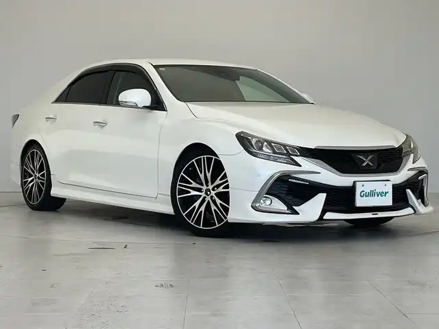 トヨタ マークＸ 250RDS 愛知県 2017(平29)年 5.9万km ホワイトパールクリスタルシャイン アルパインナビ/フルセグTV/Bluetooth接続/バックモニター/トヨタセーフティセンス/プリクラッシュセーフティ/レーンディパーチャーアラート/オートマチックハイビーム/レーダークルーズコントロール/電動パワーシート/コーナーセンサー/純正アルミホイール/純正LEDヘッドライト/パドルシフト/ドライブレコーダー/ETC/ステアリングスイッチ/スマートキー/プッシュスタート