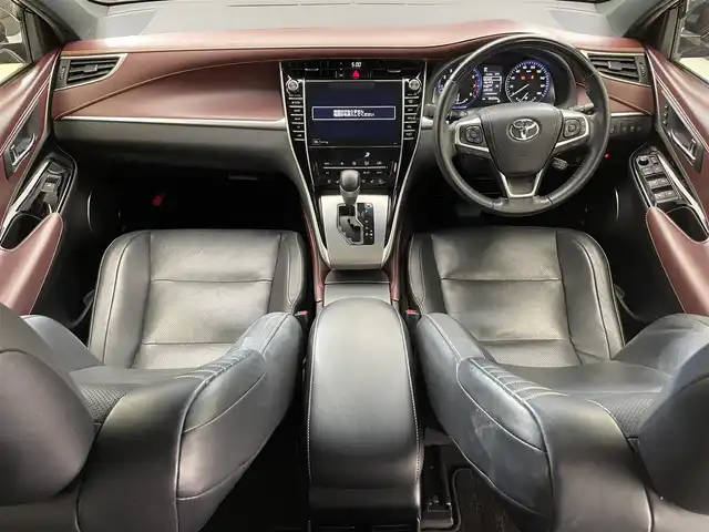 トヨタ ハリアー プログレス メタル&レザーP 滋賀県 2019(平31)年 6.6万km スパークリングブラックパールクリスタルシャイン 純正9型ナビ/（CD/DVD/BT/フルセグ）/全方位カメラ/モデリスタエアロ/ビルトインETC/前方ドライブレコーダー/JBLプレミアムサウンド/D/Nパワーシート/D/Nシートヒーター/D/Nシートベンチレーション/衝突被害軽減ブレーキ/レーダークルーズコントロール/レーンキープアシスト/レザーシート/ステアリングスイッチ/LEDヘッドライト/オートライト/オートハイビーム/電動リアゲート/電子パーキング/ブレーキホールド/クリアランスソナー