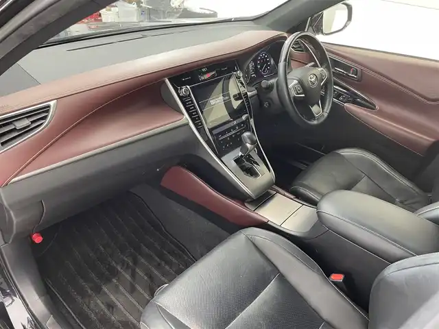 トヨタ ハリアー プログレス メタル&レザーP 滋賀県 2019(平31)年 6.6万km スパークリングブラックパールクリスタルシャイン 純正9型ナビ/（CD/DVD/BT/フルセグ）/全方位カメラ/モデリスタエアロ/ビルトインETC/前方ドライブレコーダー/JBLプレミアムサウンド/D/Nパワーシート/D/Nシートヒーター/D/Nシートベンチレーション/衝突被害軽減ブレーキ/レーダークルーズコントロール/レーンキープアシスト/レザーシート/ステアリングスイッチ/LEDヘッドライト/オートライト/オートハイビーム/電動リアゲート/電子パーキング/ブレーキホールド/クリアランスソナー