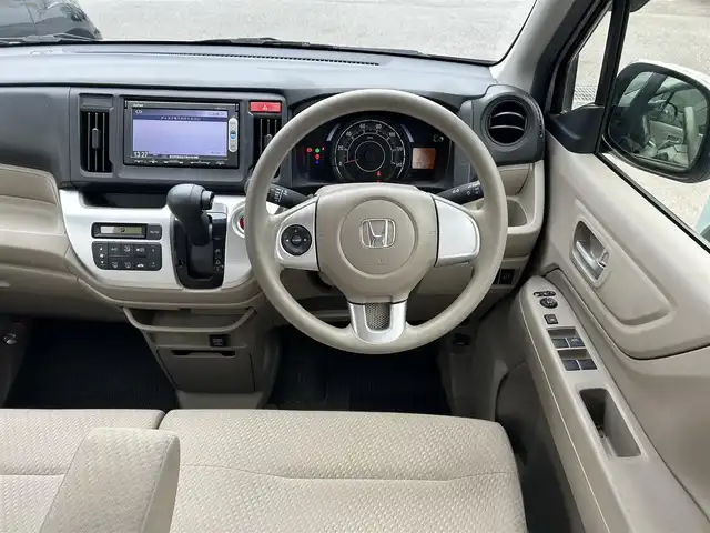 ホンダ Ｎ ＷＧＮ G 愛知県 2014(平26)年 3.7万km チェリーシェルピンクメタリック /ワンオーナー//純正メモリナビ//AM/FM/CD/USB/iPod/SD/AUX//バックカメラ//横滑り防止装置//ECONスイッチ//ヘッドライトレベライザー//ステアスイッチ//プッシュスタート//リアワイパー//純正フロアマット//純正ハロゲンライト//ドアバイザー//イモビライザー//冬タイヤ//スマートキー//スペアキー1本//取扱説明書//保証書