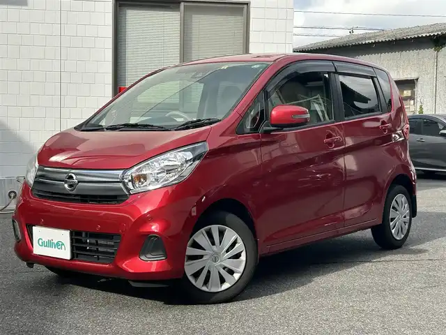 日産 デイズ X 愛知県 2018(平30)年 3.1万km スパークリングレッドM ワンオーナー/純SDナビテレビ/フルセグテレビ/パノラマビューカメラ/スマートキー/エマージェンシーフレーキ/ETC