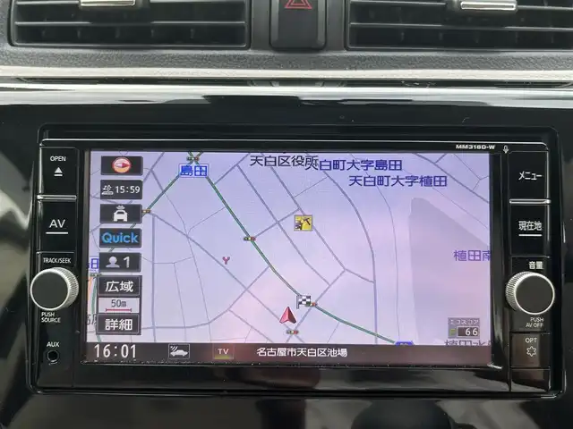 日産 デイズ X 愛知県 2018(平30)年 3.1万km スパークリングレッドM ワンオーナー/純SDナビテレビ/フルセグテレビ/パノラマビューカメラ/スマートキー/エマージェンシーフレーキ/ETC