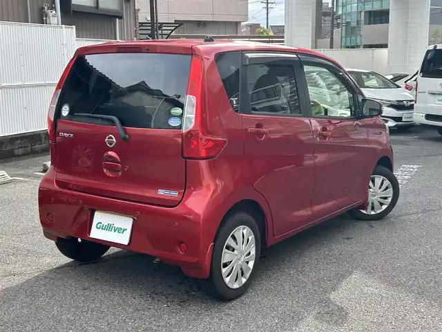 日産 デイズ X 愛知県 2018(平30)年 3.1万km スパークリングレッドM ワンオーナー/純SDナビテレビ/フルセグテレビ/パノラマビューカメラ/スマートキー/エマージェンシーフレーキ/ETC