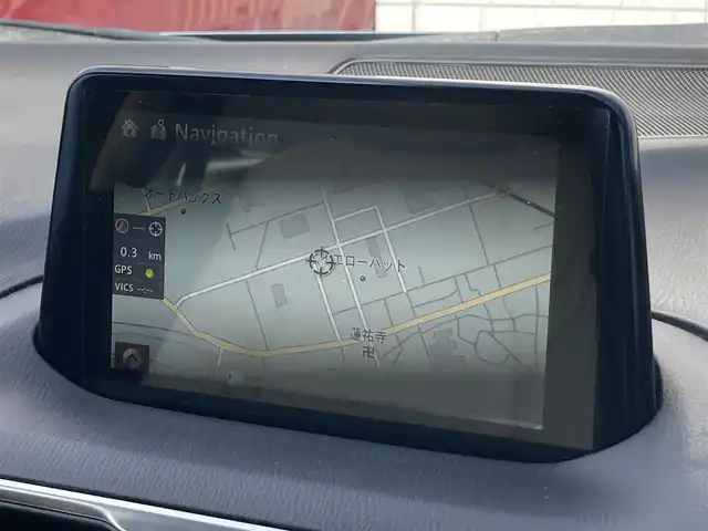 マツダ アクセラ スポーツ XD Lパッケージ 静岡県 2016(平28)年 7.6万km エターナルブルーマイカ i-ACTIVSENSE/純正SDナビ/　AM FM CD DVD Bluetooth AUX USB/フルセグTV/ETC/LEDオートヘッドランプ/シートヒーター(前席)/パワーシート(運転席)/レーダークルーズコントロール/リアクリアランスソナー/ステアリングヒーター/純正18インチアルミホイール/スマートキー2本/ヘッドアップディスプレイ/シングルサンルーフ/バックモニター/ホワイト＆ブラックレザーシート