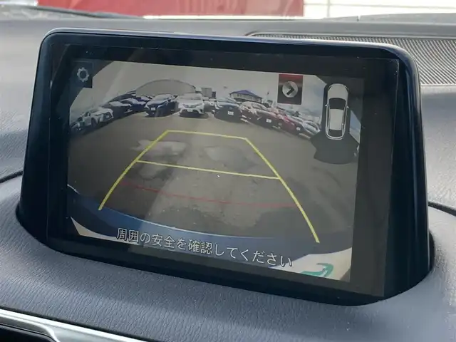 マツダ アクセラ スポーツ XD Lパッケージ 静岡県 2016(平28)年 7.6万km エターナルブルーマイカ i-ACTIVSENSE/純正SDナビ/　AM FM CD DVD Bluetooth AUX USB/フルセグTV/ETC/LEDオートヘッドランプ/シートヒーター(前席)/パワーシート(運転席)/レーダークルーズコントロール/リアクリアランスソナー/ステアリングヒーター/純正18インチアルミホイール/スマートキー2本/ヘッドアップディスプレイ/シングルサンルーフ/バックモニター/ホワイト＆ブラックレザーシート