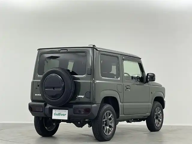 スズキ ジムニー XC 福島県 2018(平30)年 3.7万km ジャングルグリーン 純正8型ナビ バックカメラ Bluetooth フルセグTV クルーズコントロール シートヒーター ビルトインETC オートハイビーム レーンアシスト 衝突軽減システム スペアキー ダウンヒルアシスト