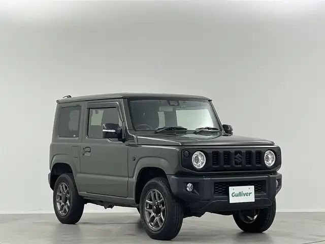 スズキ ジムニー XC 福島県 2018(平30)年 3.7万km ジャングルグリーン 純正8型ナビ バックカメラ Bluetooth フルセグTV クルーズコントロール シートヒーター ビルトインETC オートハイビーム レーンアシスト 衝突軽減システム スペアキー ダウンヒルアシスト