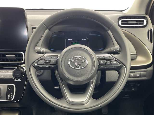 トヨタ アクア Z 新潟県 2024(令6)年 0.3万km クリアベージュメタリック 純正メモリナビ/　Bluetooth/CD/DVD/USB/トヨタセーフティセンス/・プリクラッシュセーフティ/・先行車発進告知機能/・レーントレーシングアシスト/・レーダークルーズコントロール/・オートマチックハイビーム/・ロードサインアシスト/ブラインドスポットモニター/リヤクロストラフィックアラート/パーキングサポートブレーキ/前後コーナーセンサー/前後ドライブレコーダー/バックモニター/ビルトインETC2.0/オートライト/レザーステアリング