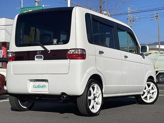 ホンダ ザッツ ターボ 長野県 2005(平17)年 6.9万km タフタホワイト 禁煙車/純正オーディオ【2WV0】/（ＣＤ／ＦＭ／ＡＭ）/ＥＴＣ/純正フロアマット/ＷＯＲＫ１５インチＡＷ/純正フロアマット/ドアバイザー/Ｗエアバック