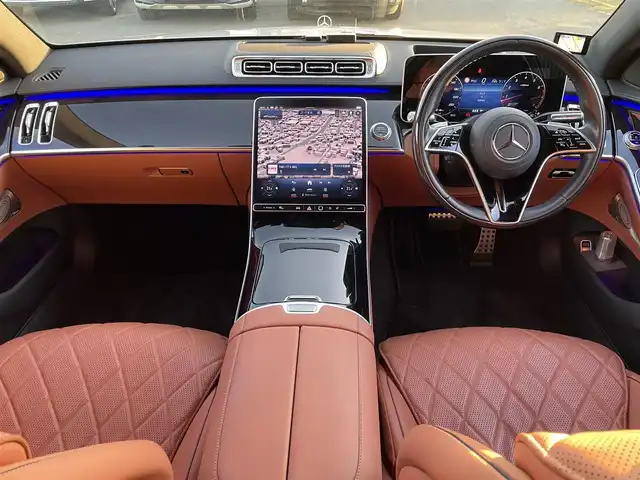 メルセデス・ベンツ Ｓ５００ 福岡県 2021(令3)年 6.1万km ハイテックシルバー 法人ワンオーナー/サンルーフ/レザーエクスクルーシブパッケージ/３Dディスプレイ(BT、フルセグTV、全方位カメラ)/クルーズコントロール/レーンキープアシスト/衝突被害軽減ブレーキ/カーテンエアバッグ/前後ドラレコ/前後コーナーセンサー/ETC/レザーシート(シートヒーター、エアシート)/シートメモリ/純正AW・純正フロアマット/LEDオートライト/ワイヤレス充電